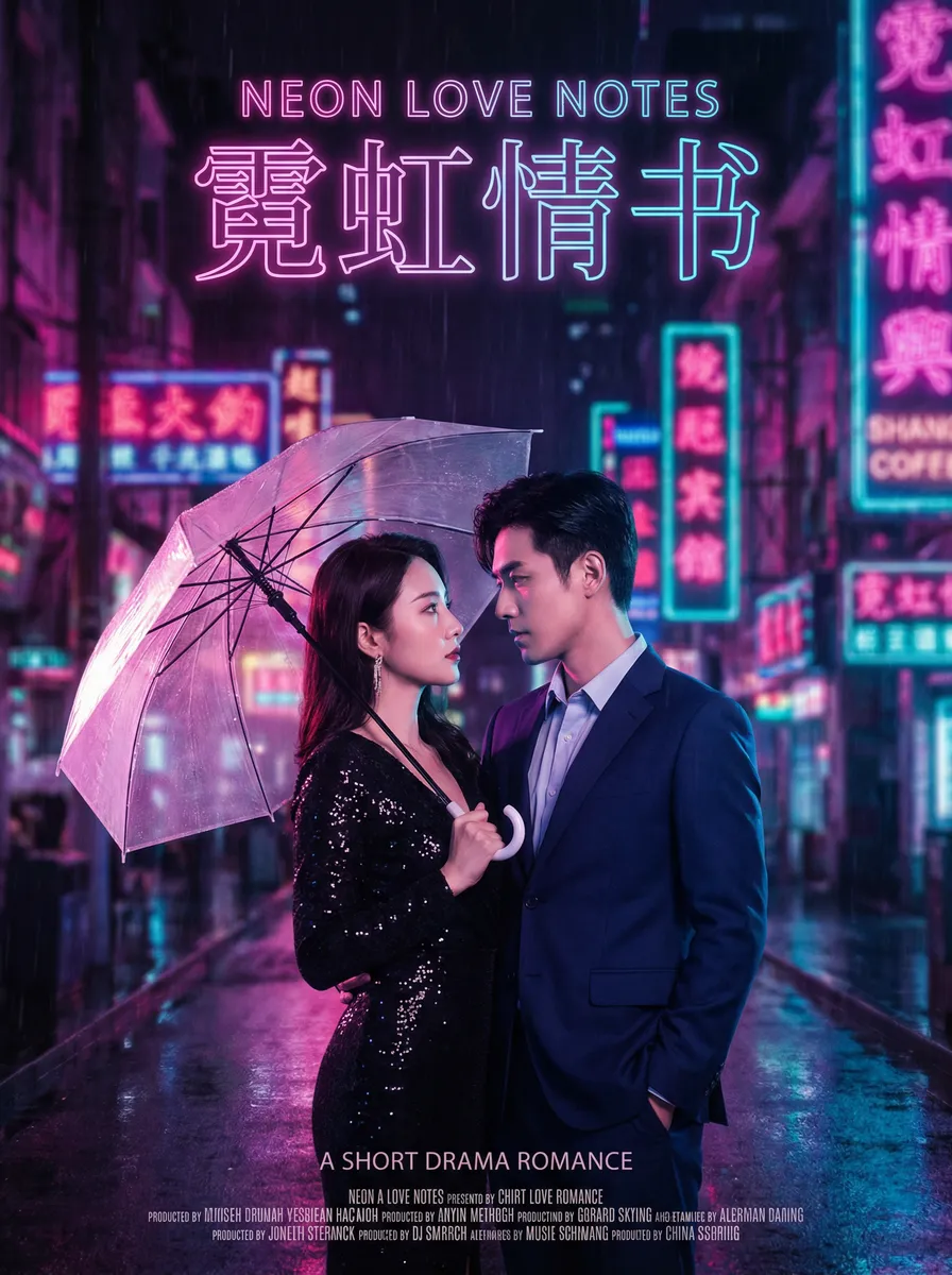 火蓝刀锋电视剧 热播都市爱情短剧 - 霓虹情书海报